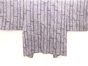 本総絞り竹縞模様羽織